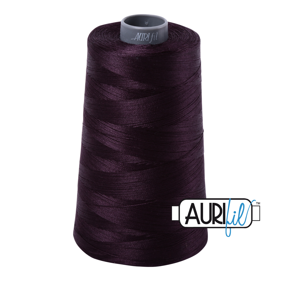 2570 Aubergine  - Aurifil 28wt Thread 3609yd