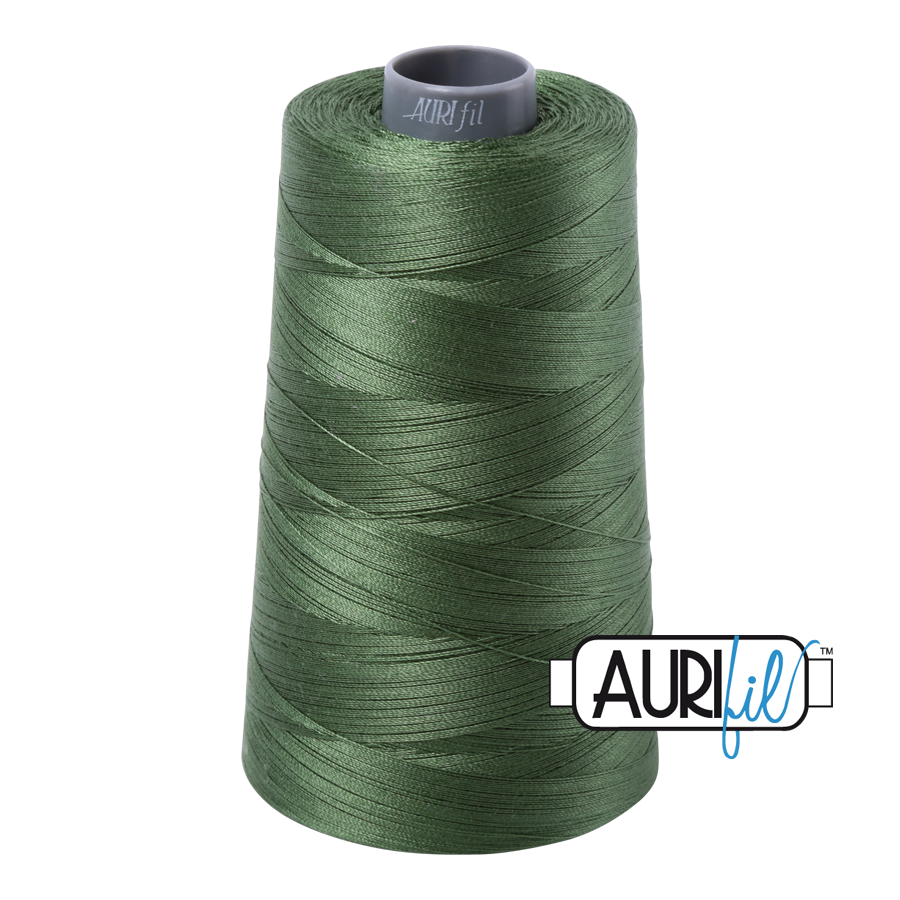 2890 Dark Grass Green  - Aurifil 28wt Thread 3609yd