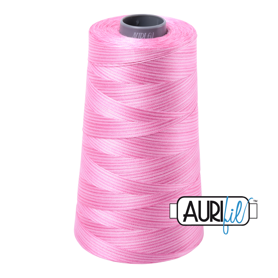 3660 Bubblegum  - Aurifil 28wt Variegated Thread 3609yd