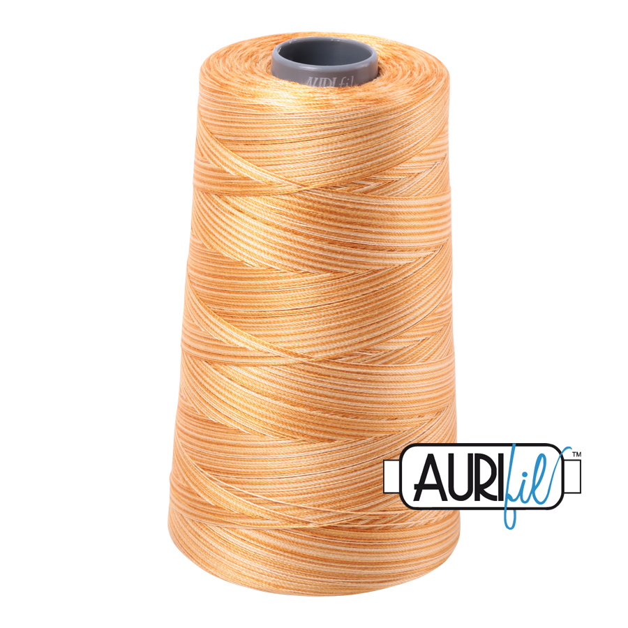 4150 Creme Brule  - Aurifil 28wt Variegated Thread 3609yd