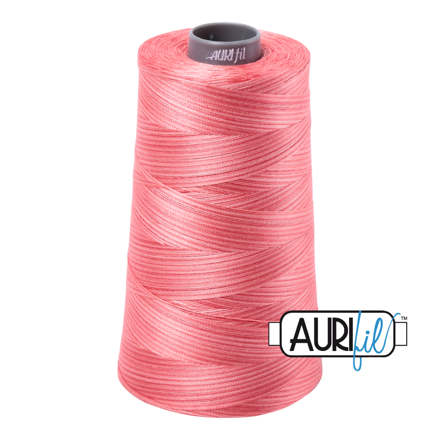4250 Flamingo  - Aurifil 28wt Variegated Thread 3609yd