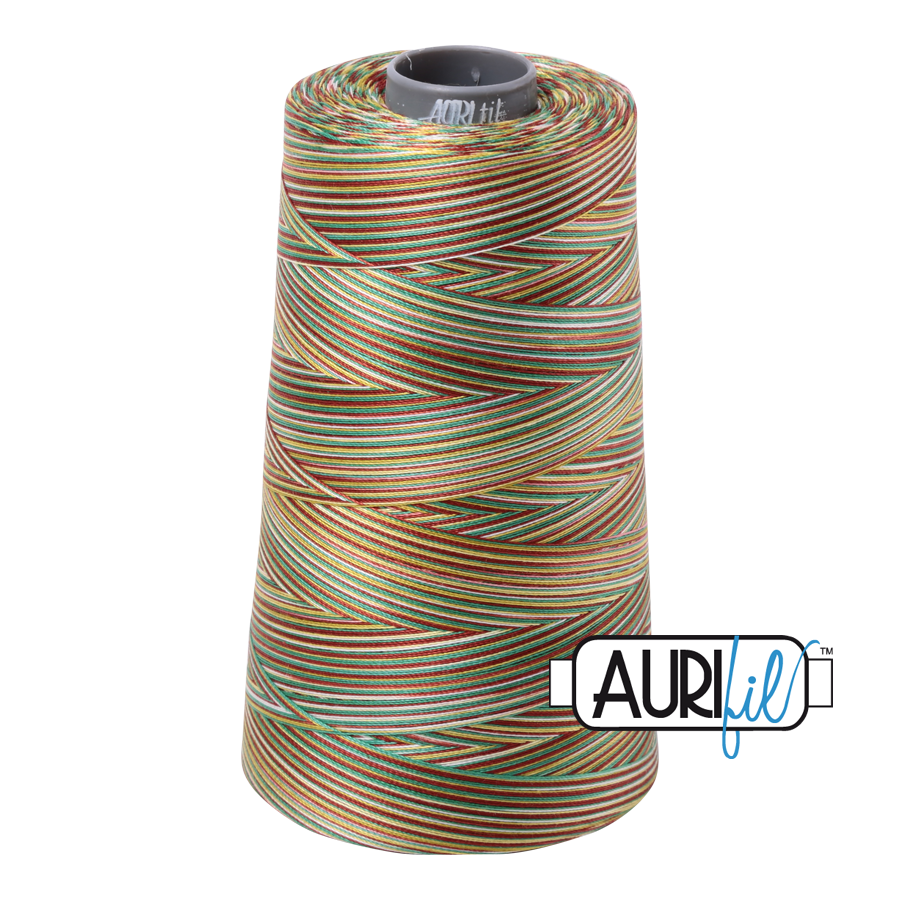 4650 Leaves  - Aurifil 28wt Variegated Thread 3609yd