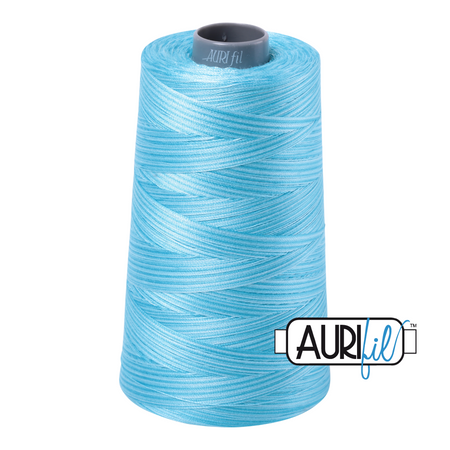 4663 Baby Blue Eyes  - Aurifil 28wt Variegated Thread 3609yd