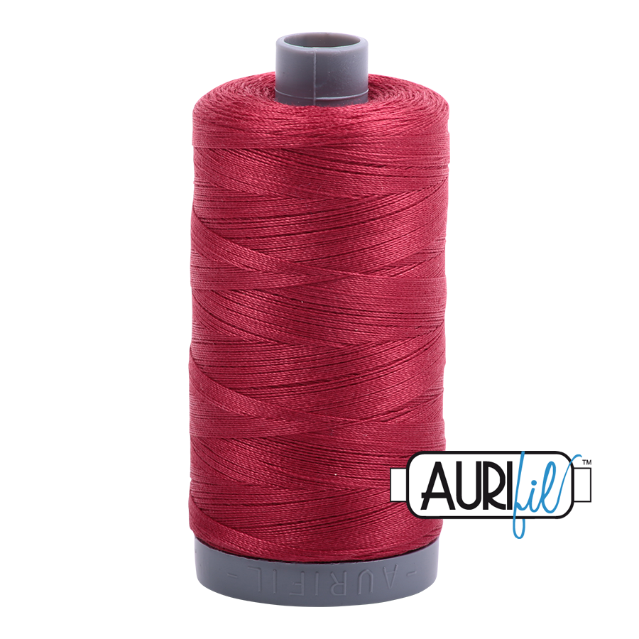 1103 Burgundy  - Aurifil 28wt Thread 820yd Spool