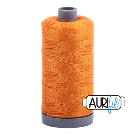1133 Bright Orange  - Aurifil 28wt Thread 820yd Spool