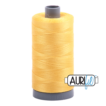 1135 Pale Yellow  - Aurifil 28wt Thread 820yd Spool