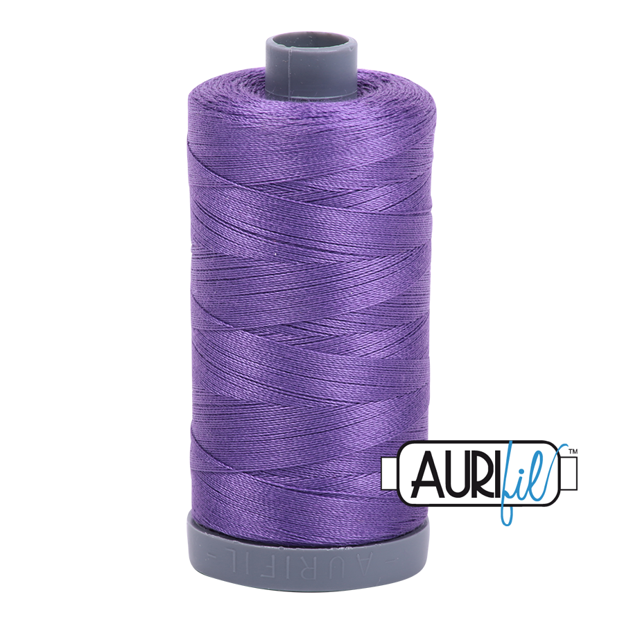 1243 Dusty Lavender  - Aurifil 28wt Thread 820yd Spool