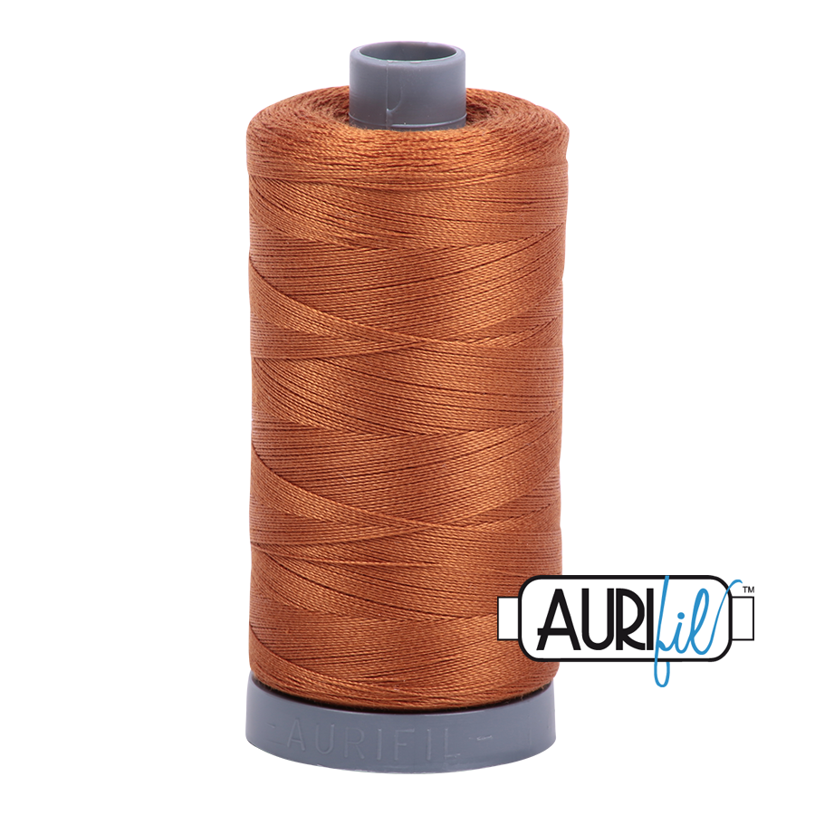 2155 Cinnamon  - Aurifil 28wt Thread 820yd Spool