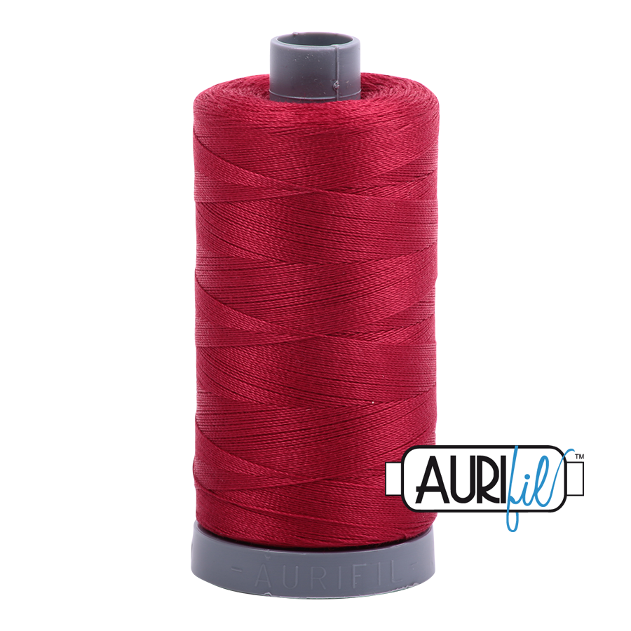 2260 Wine  - Aurifil 28wt Thread 820yd Spool