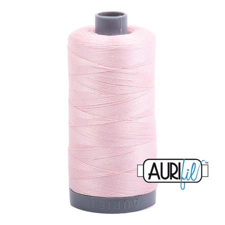 2410 Pale Pink  - Aurifil 28wt Thread 820yd Spool