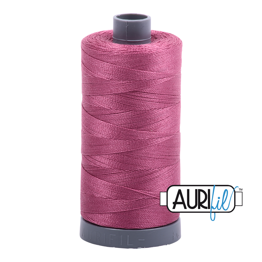 2450 Rose  - Aurifil 28wt Thread 820yd Spool