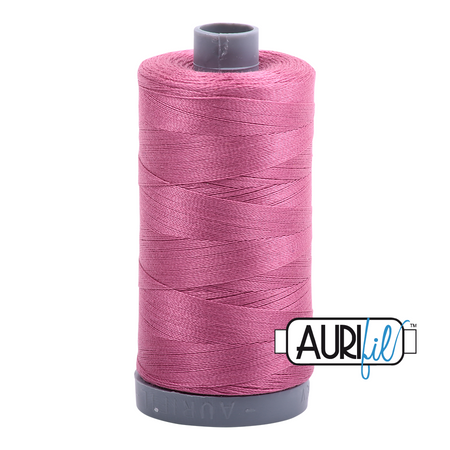 2452 Dusty Rose  - Aurifil 28wt Thread 820yd Spool