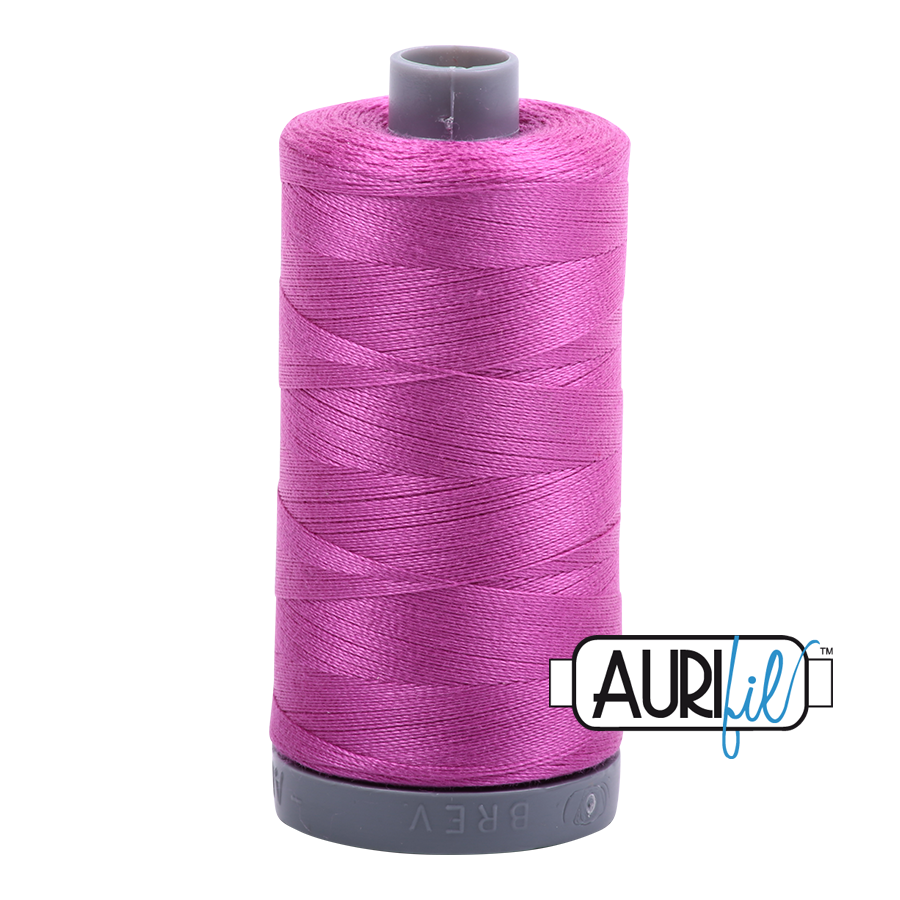 2535 Magenta  - Aurifil 28wt Thread 820yd Spool