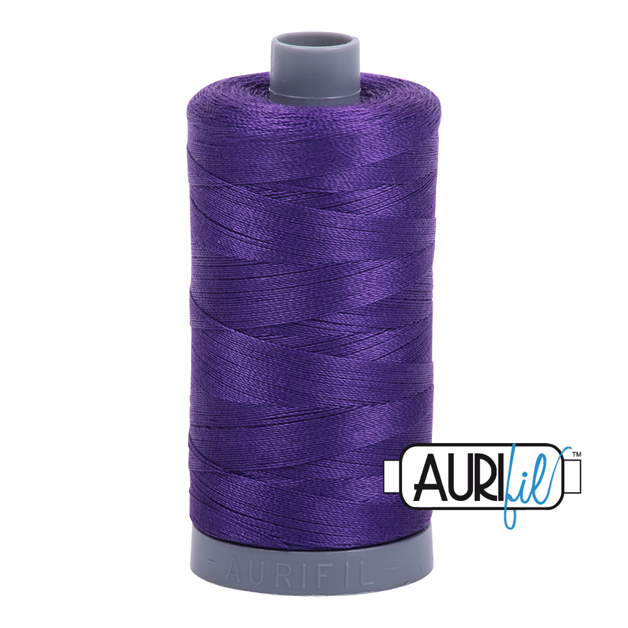 2582 Dark Violet  - Aurifil 28wt Thread 820yd Spool