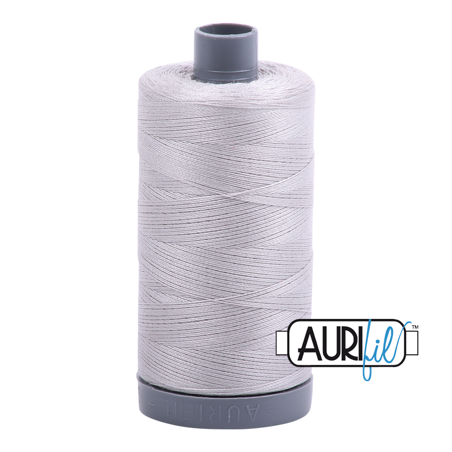 2615 Aluminum  - Aurifil 28wt Thread 820yd