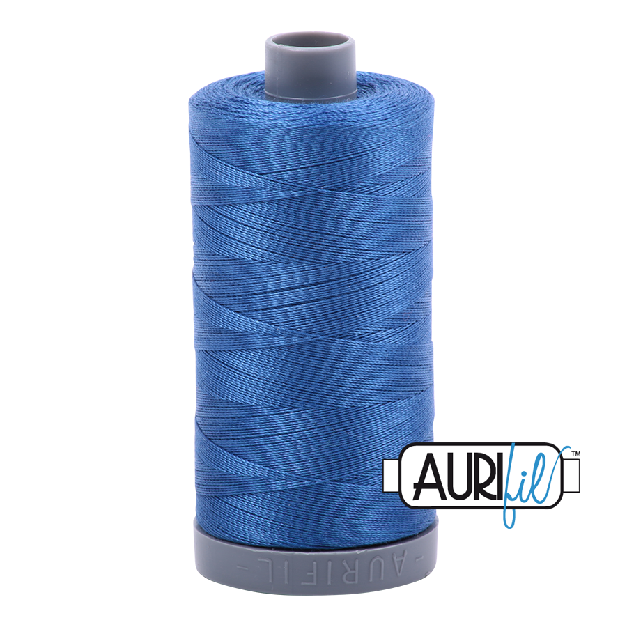 2730 Delft Blue  - Aurifil 28wt Thread 820yd Spool