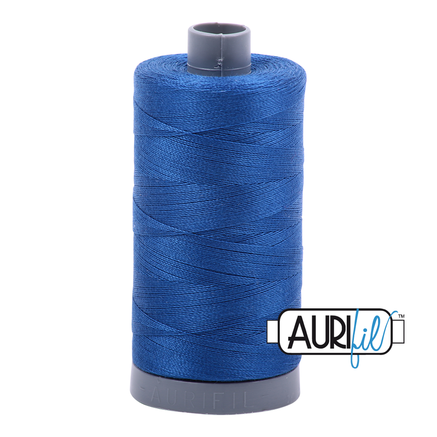 2735 Medium Blue  - Aurifil 28wt Thread 820yd Spool