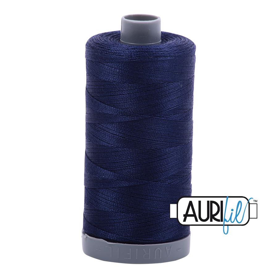 Shop Aurifil Midnight #2745 28wt Cotton Thread – Red Rock Threads