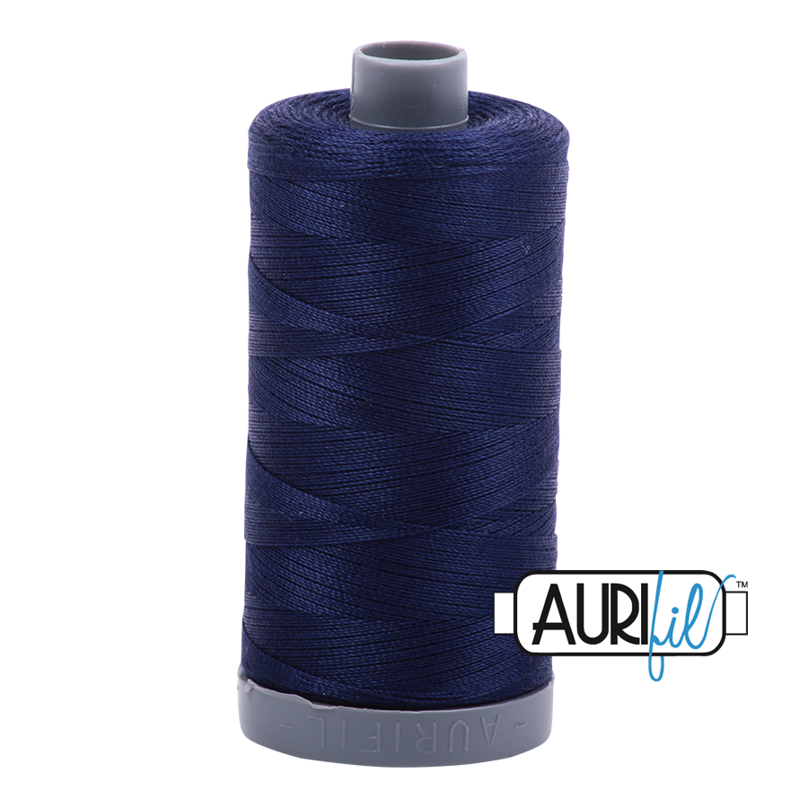 2745 Midnight  - Aurifil 28wt Thread 820yd Spool