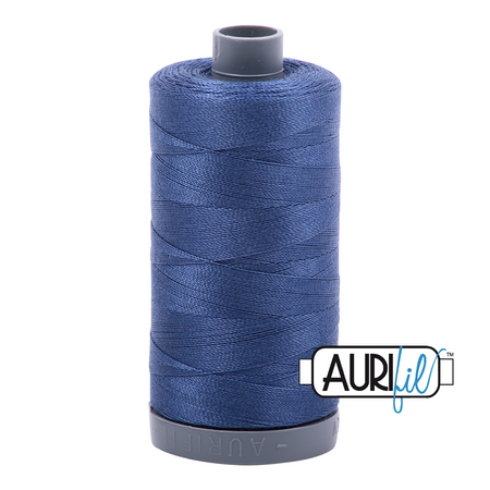 2775 Steel Blue  - Aurifil 28wt Thread 820yd Spool