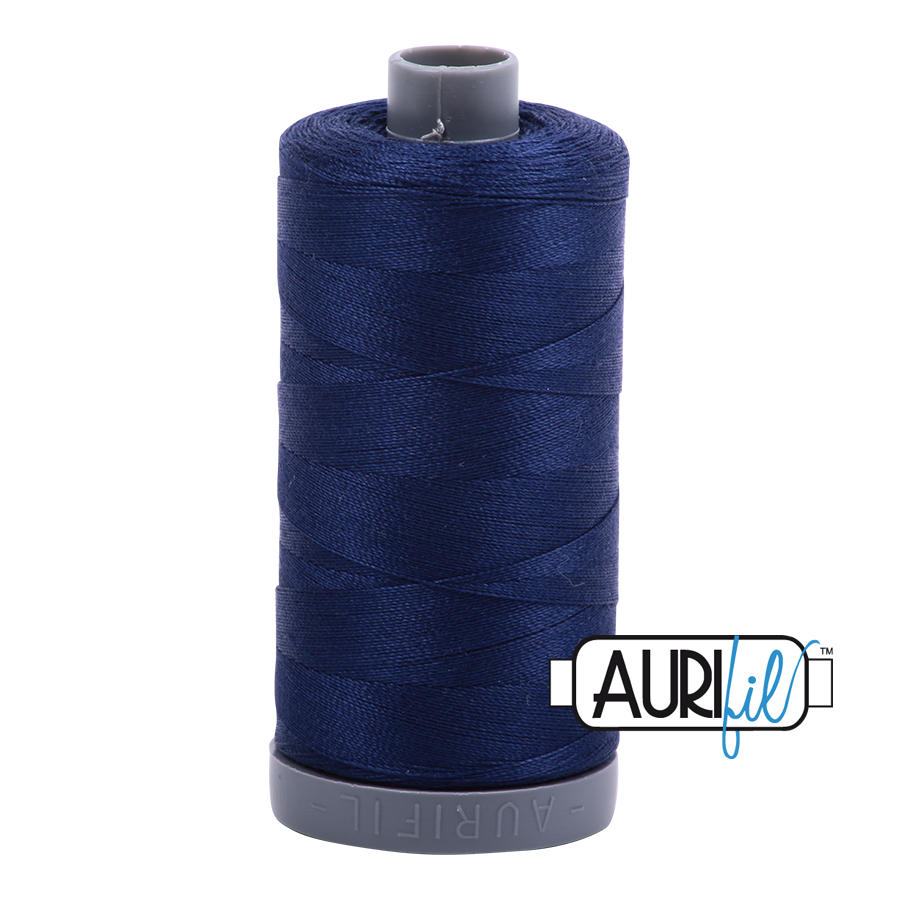 2784 Dark Navy  - Aurifil 28wt Thread 820yd Spool