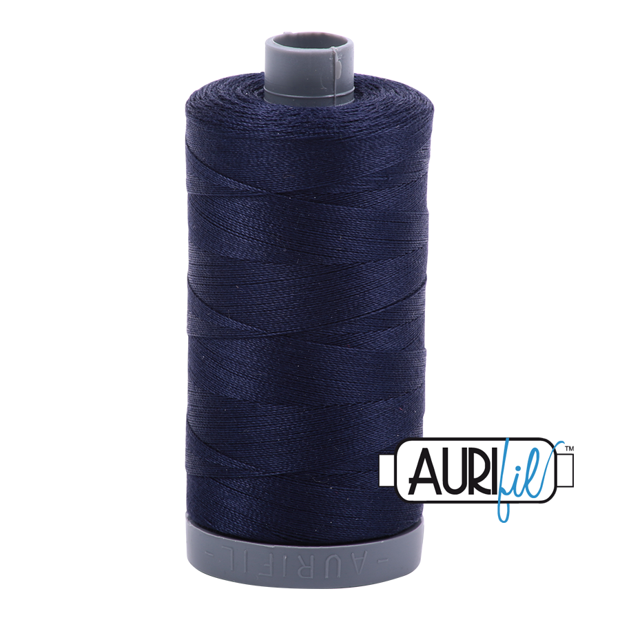 2785 Very Dark Navy  - Aurifil 28wt Thread 820yd Spool