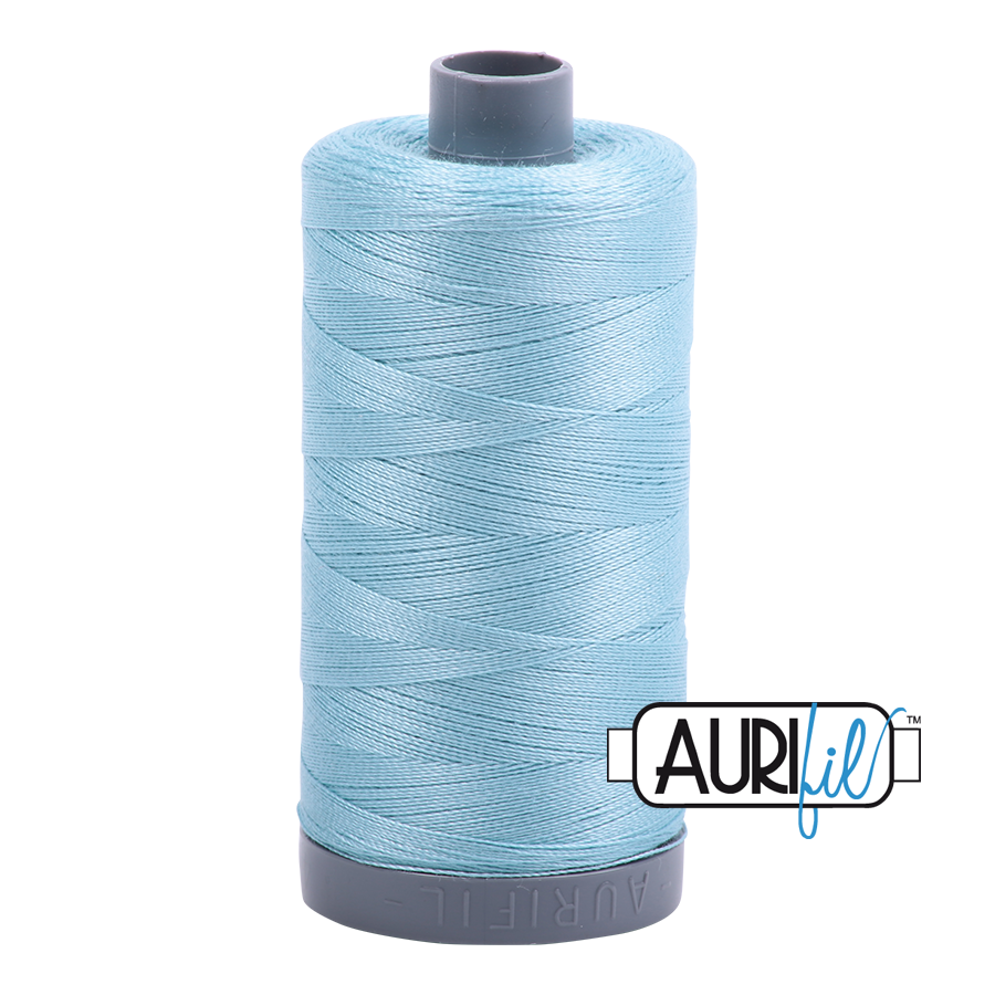 2805 Light Turquoise  - Aurifil 28wt Thread 820yd Spool