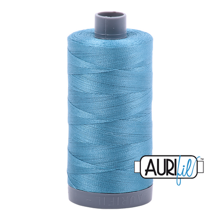 2815 Teal  - Aurifil 28wt Thread 820yd Spool