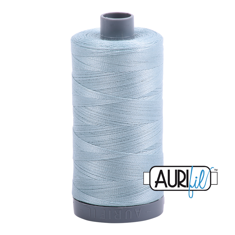 2847 Light Grey Green  - Aurifil 28wt Thread 820yd Spool