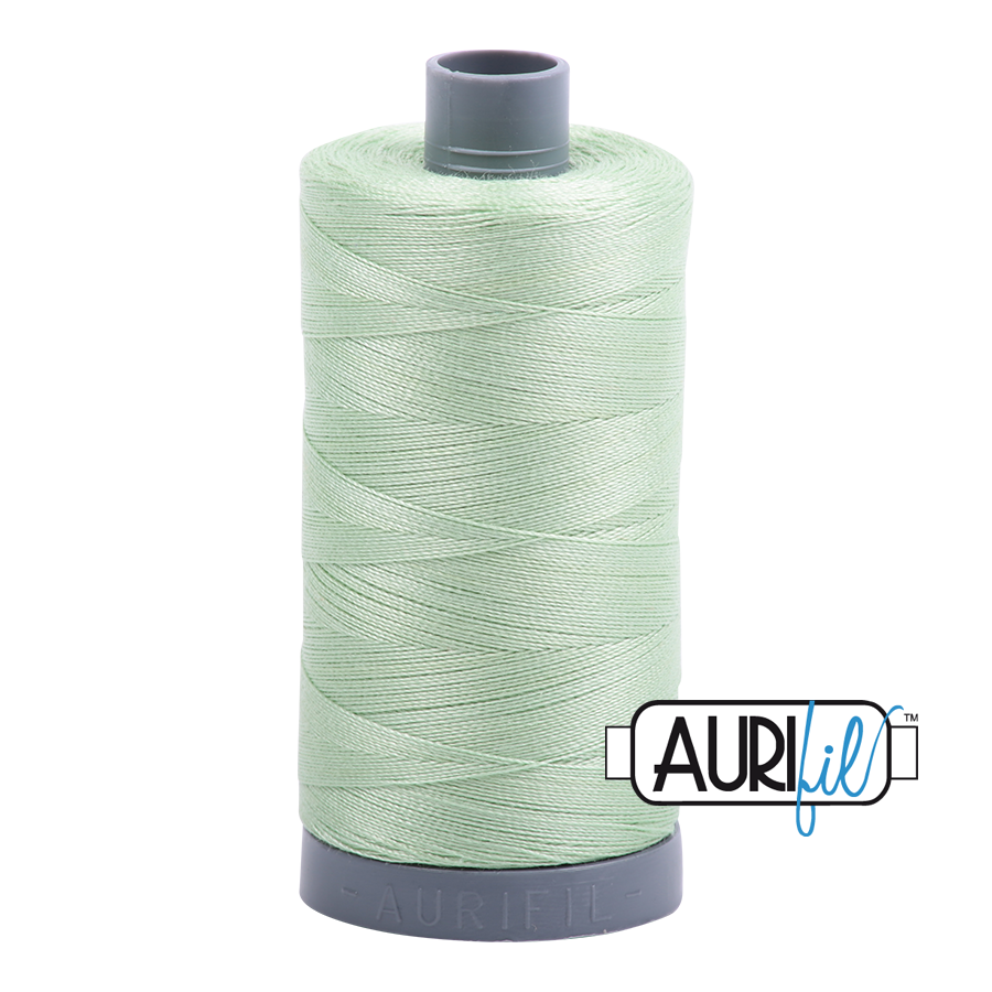 2880 Pale Green  - Aurifil 28wt Thread 820yd Spool