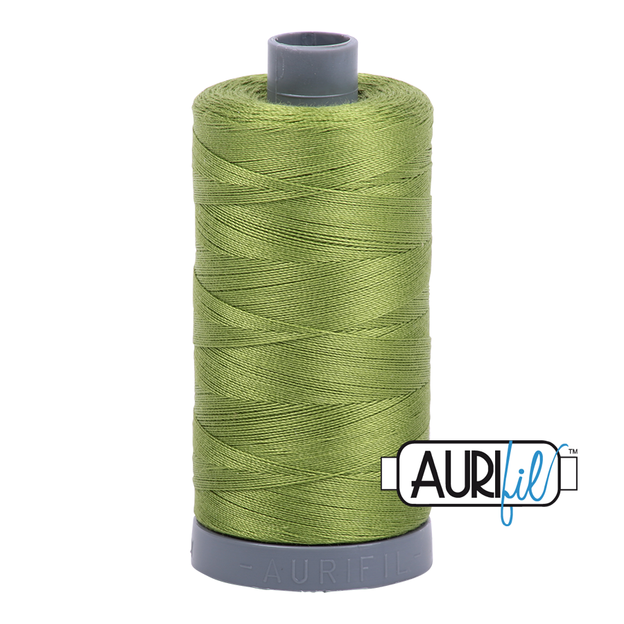 2888 Fern Green  - Aurifil 28wt Thread 820yd Spool