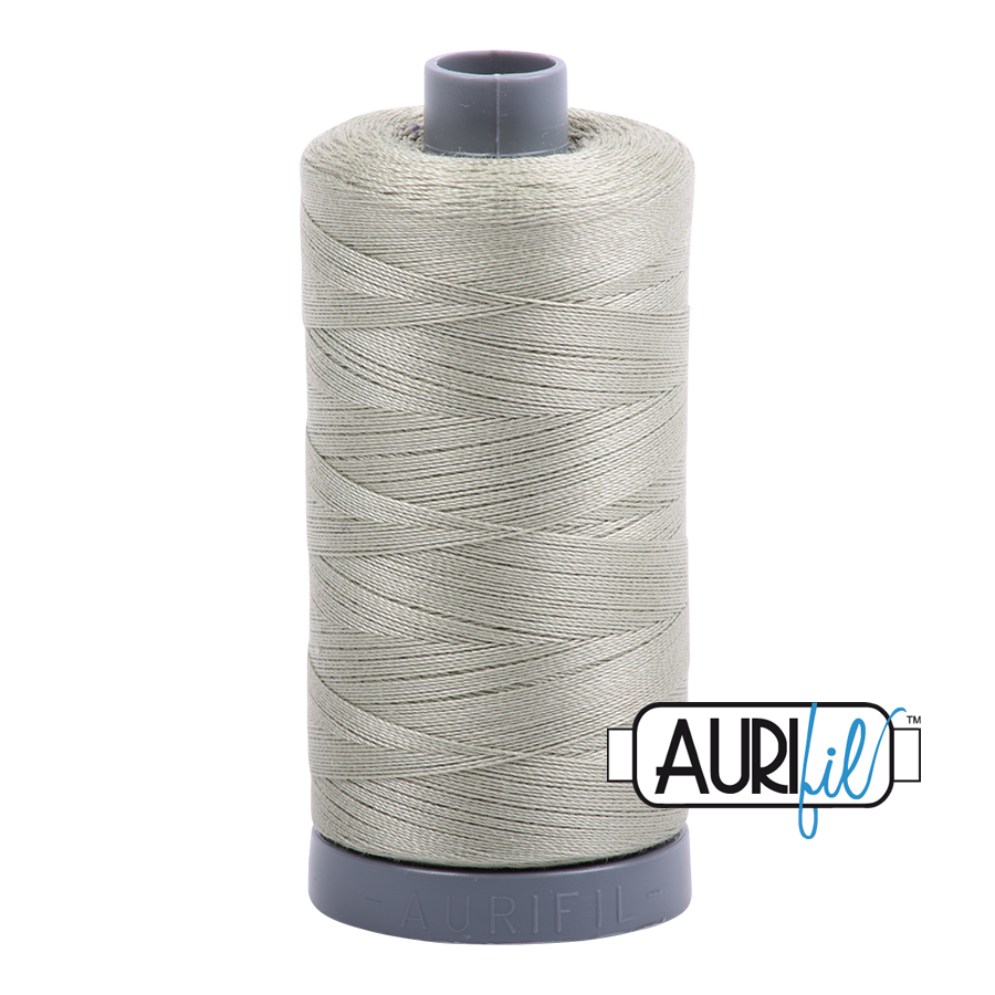 2902 Light Laurel Green  - Aurifil 28wt Thread 820yd Spool