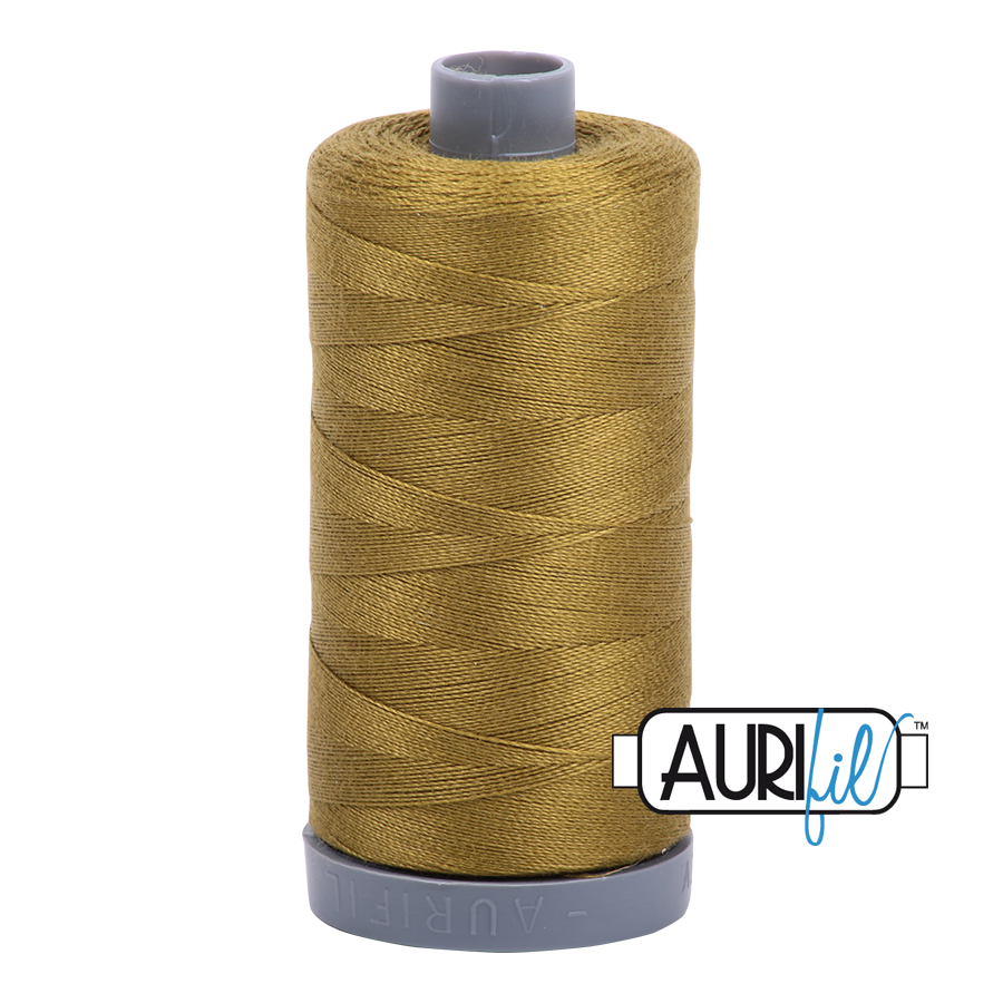 2910 Medium Olive  - Aurifil 28wt Thread 820yd Spool