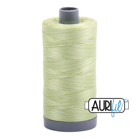3320 Spring Green  - Aurifil 28wt Variegated Thread 820yd