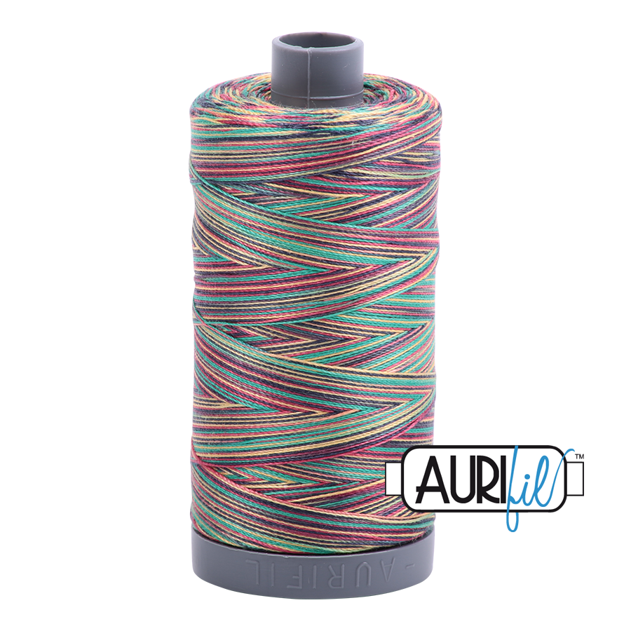 3817 Marrakesh  - Aurifil 28wt Variegated Thread 820yd