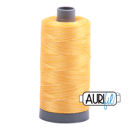 3920 Golden Glow  - Aurifil 28wt Variegated Thread 820yd