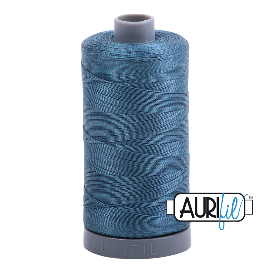 4644 Smoke Blue  - Aurifil 28wt Thread 820yd Spool