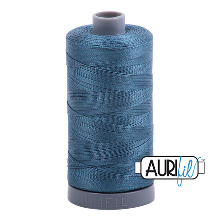 4644 Smoke Blue  - Aurifil 28wt Thread 820yd Spool