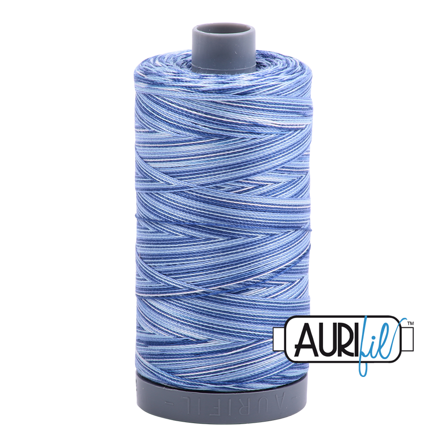 4655 Storm At Sea  - Aurifil 28wt Variegated Thread 820yd