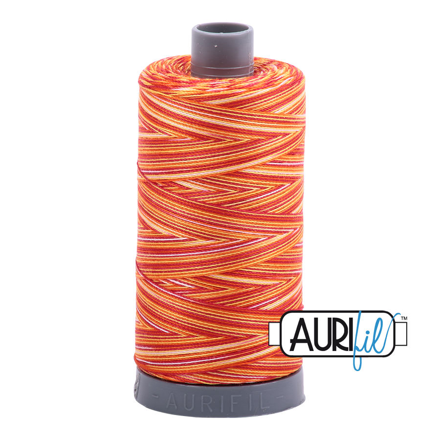 4657 Tramonto A Zoagli  - Aurifil 28wt Variegated Thread 820yd