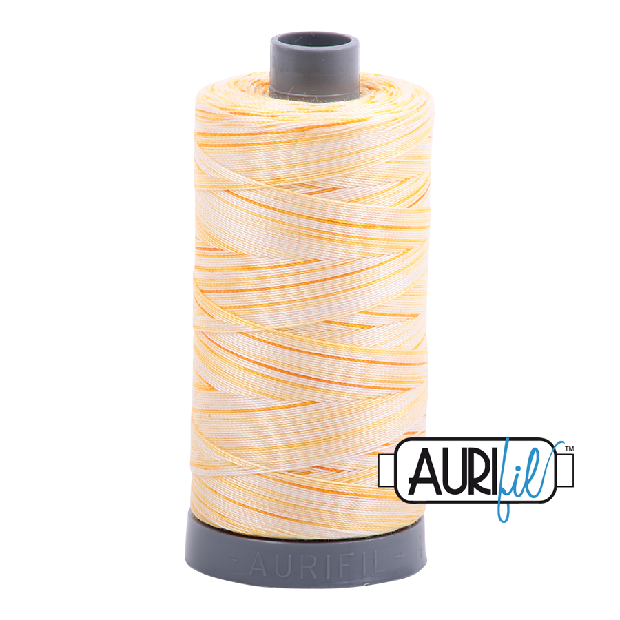 4658 Limoni Di Monterosso  - Aurifil 28wt Variegated Thread 820yd