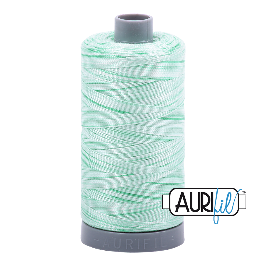 4661 Mint Julep  - Aurifil 28wt Variegated Thread 820yd