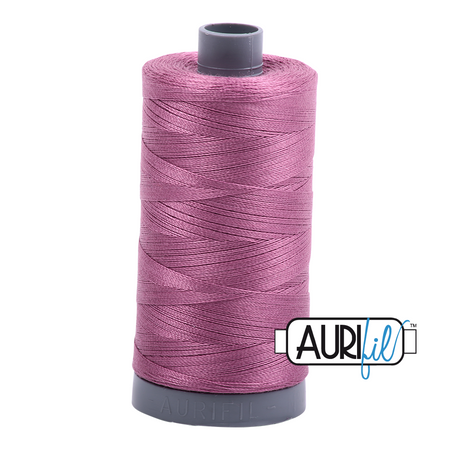 5003 Wine  - Aurifil 28wt Thread 820yd Spool