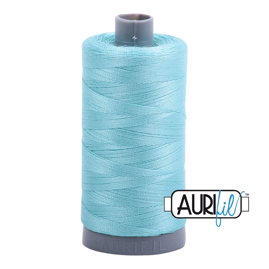 5006 Light Turquoise  - Aurifil 28wt Thread 820yd Spool