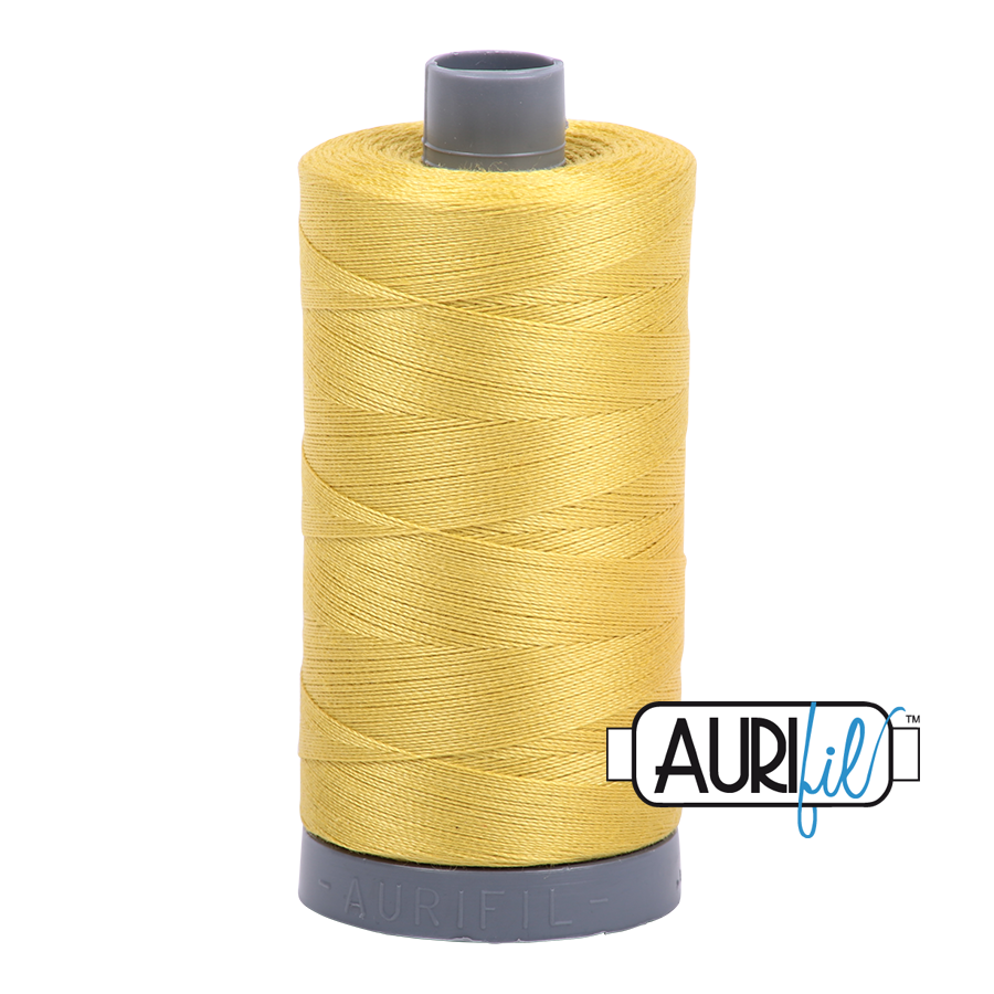 5015 Gold Yellow  - Aurifil 28wt Thread 820yd Spool