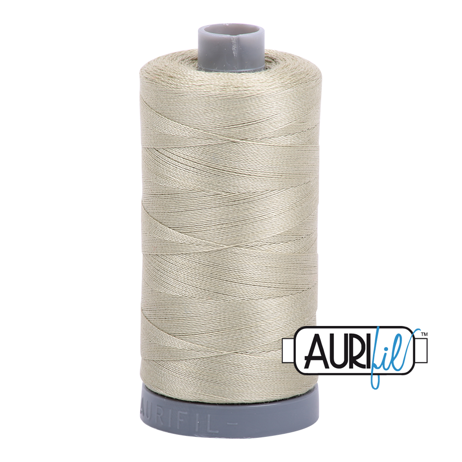 5020 Light Military Green  - Aurifil 28wt Thread 820yd Spool