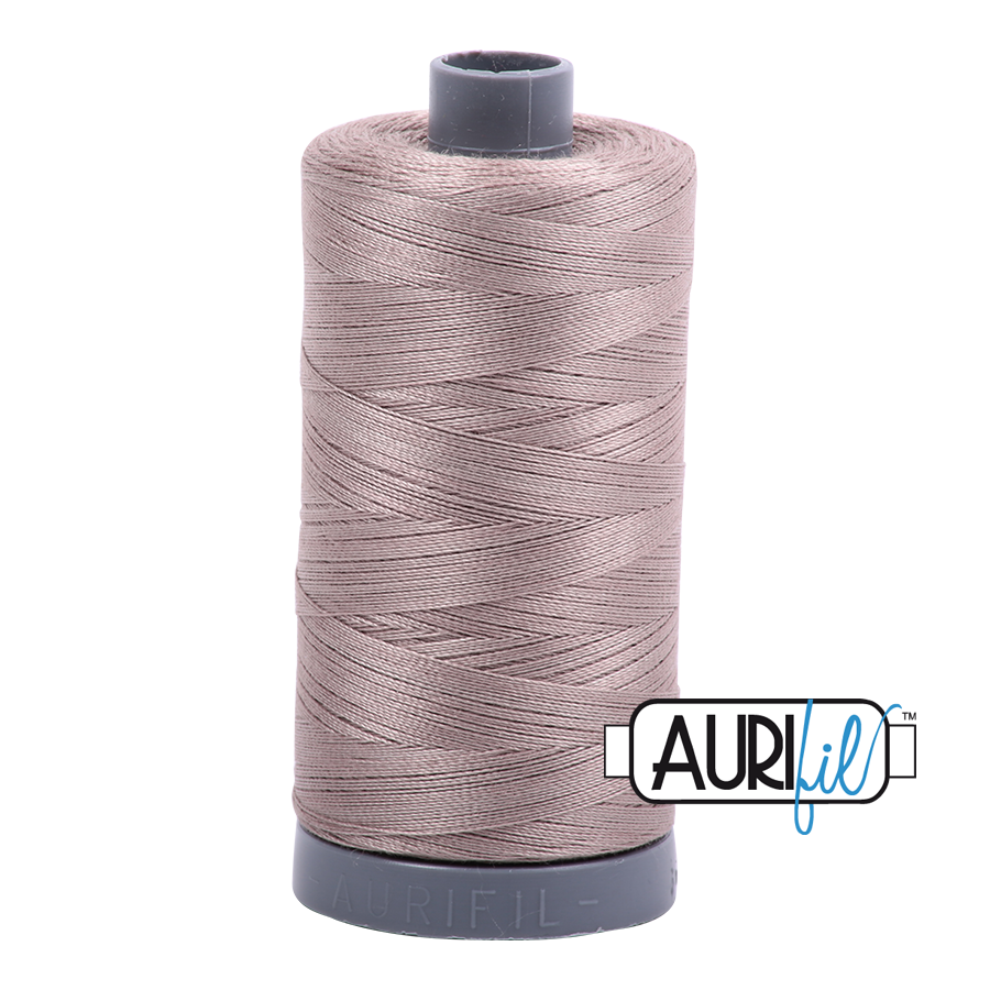 6730 Steampunk  - Aurifil 28wt Thread 820yd Spool