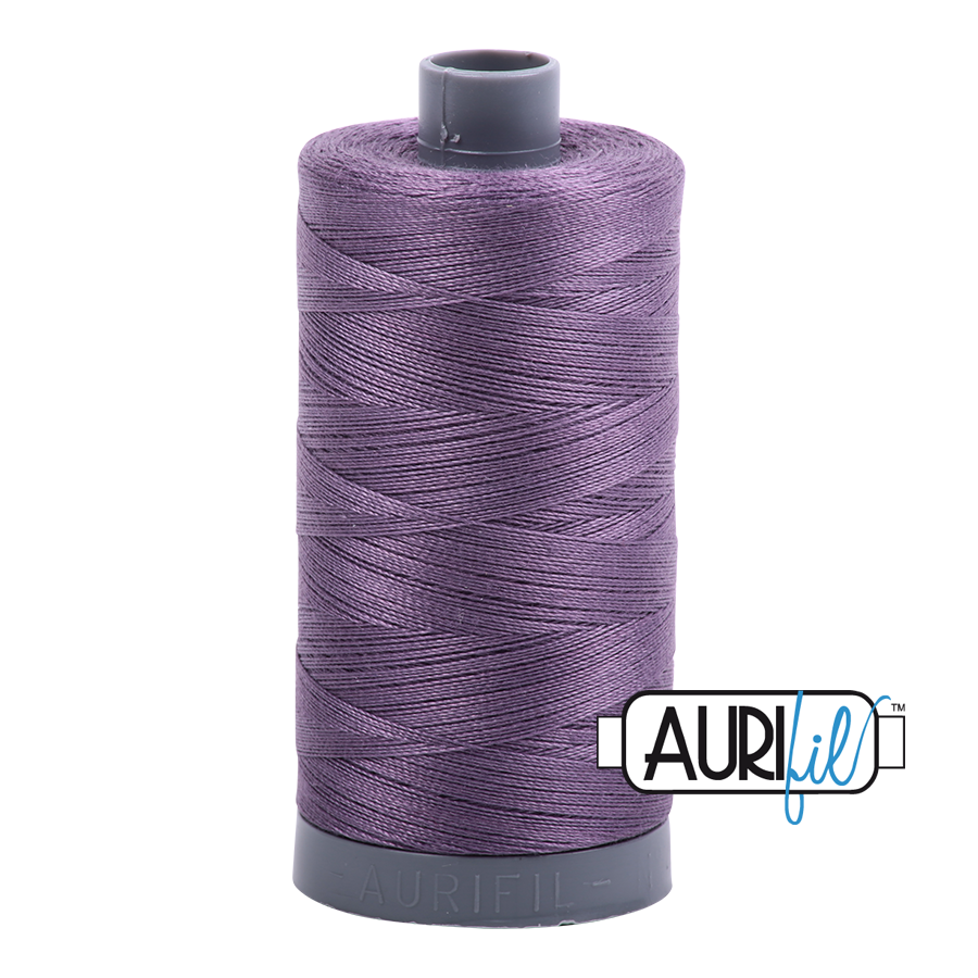 6735 Plumtastic  - Aurifil 28wt Thread 820yd Spool