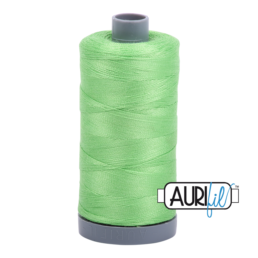 6737 Shamrock Green  - Aurifil 28wt Thread 820yd Spool