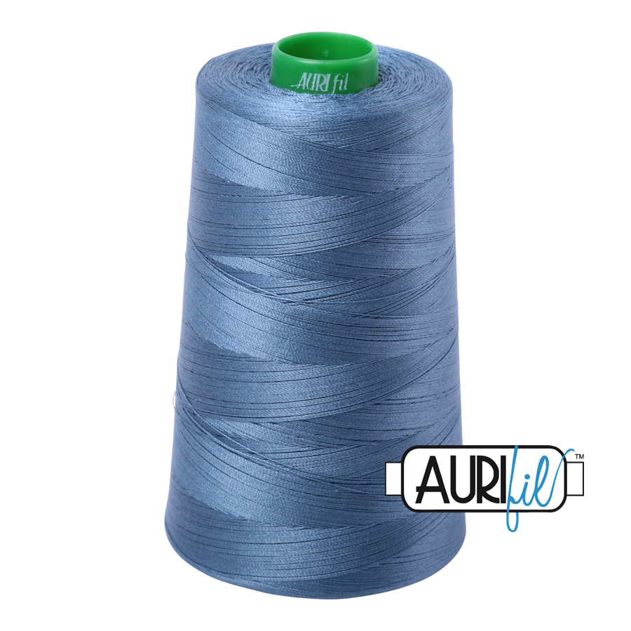 1126 Blue Grey  - Aurifil 40wt Thread 5140yd